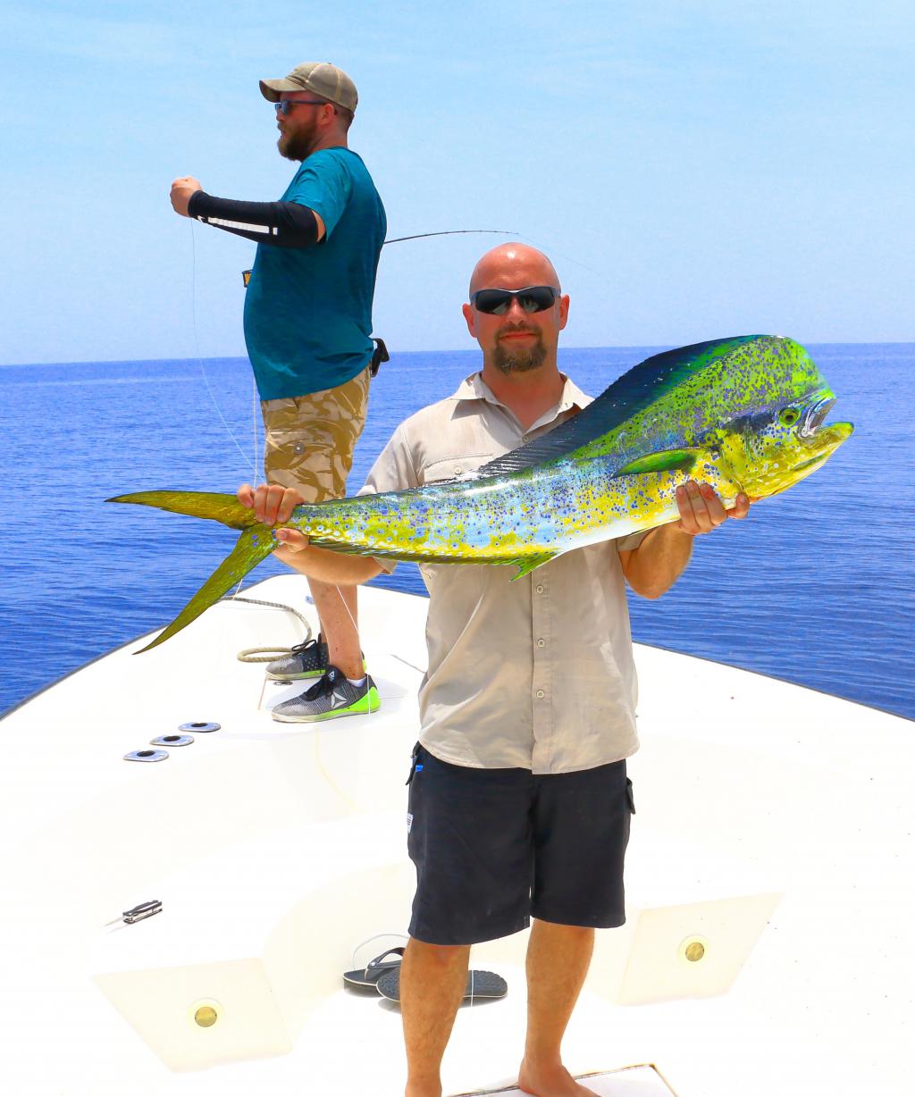 Mahi fishing with stickbaits